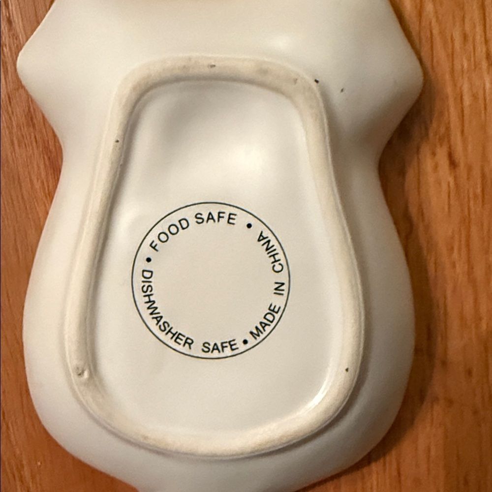 Ceramic Dog-Shaped Spoon Dish! - Picture 4 of 5